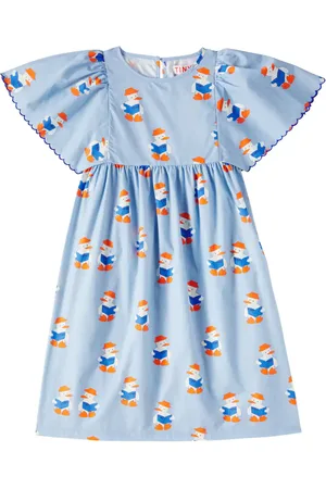 Tiny Cottons Vestido Readers de algodón estampado