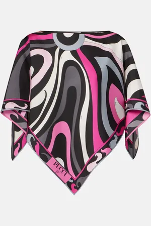 Puccini Blusa Marmo de sarga de seda