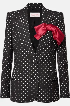 VALENTINO Blazer a lunares