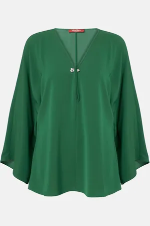 Max Mara Blusa Umile de cady con cristales