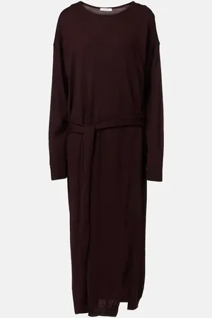 LEMAIRE Vestido de punto con cinturón