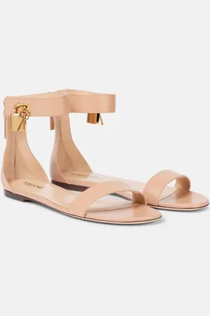 Tom Ford Sandalias Padlock de piel