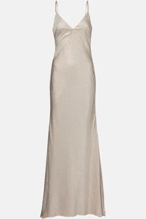Roland Mouret Vestido de fiesta de satén adornado