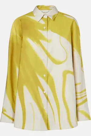 DRIES VAN NOTEN Camisa de algodón estampada