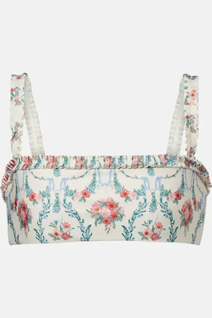 Agua by Agua Bendita Top de bikini Olmo Mosqueta estampado