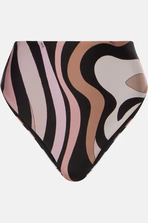 Puccini Braga de bikini Marmo de tiro alto