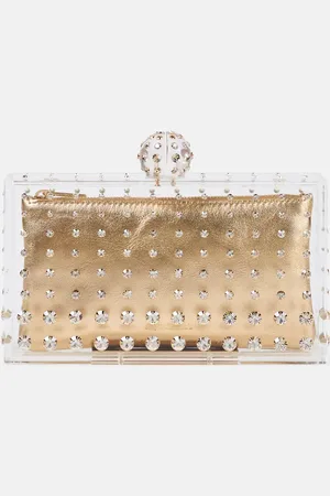 Aquazzura Clutch Tequila con cristales