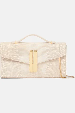 DeMellier Clutch Vancouver de piel grabada