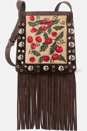 VALENTINO GARAVANI Bolso cruzado Nellcôte Small con ante