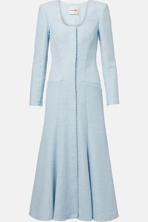Roland Mouret Vestido midi de jacquard