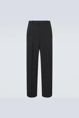 Bottega Veneta Pantalones rectos en mezcla de lana