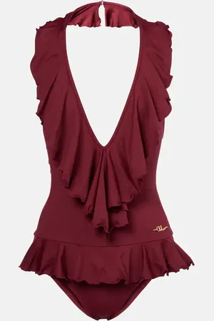 Chloé Chloé Bañador con volantes