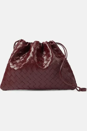Bottega Veneta Pouch de piel Intrecciato