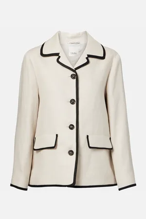 Max Mara Chaqueta Leslie de lino