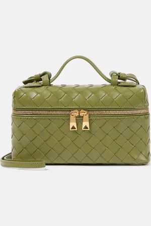 Bottega Veneta Bolso neceser Bang Bang de piel Intrecciato