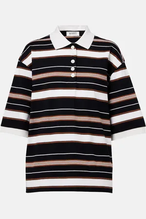 Rohe Róhe Polo de algodón a rayas