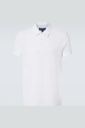 Vilebrequin Polo en rizo de mezcla de algodón
