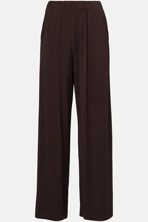 Max Mara Pantalones anchos Savio de tiro alto