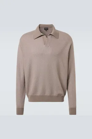 Giorgio Armani Polo en mezcla de lana