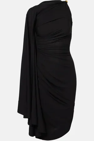 Bottega Veneta Vestido midi de jersey drapeado