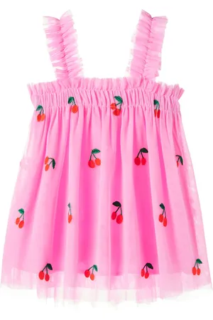 Stella McCartney Bebé - vestido con bordado