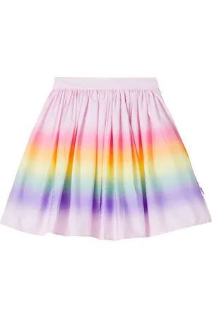 Molo Falda Bonnie de algodón fruncida