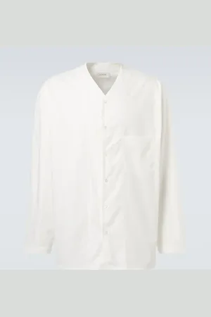 LEMAIRE Camisa en popelín de algodón