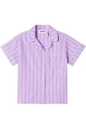 Molo Camisa Rara de algodón a rayas