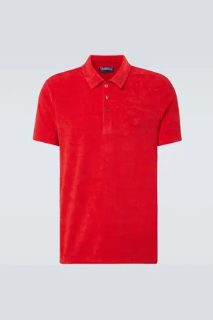 Vilebrequin Polo en rizo de mezcla de algodón