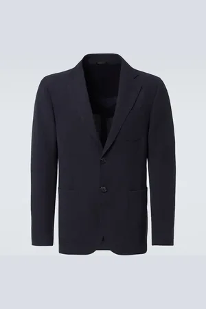 Giorgio Armani Chaqueta de traje de lino