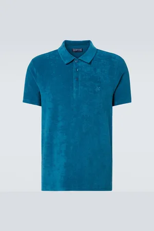 Vilebrequin Polo en rizo de mezcla de algodón