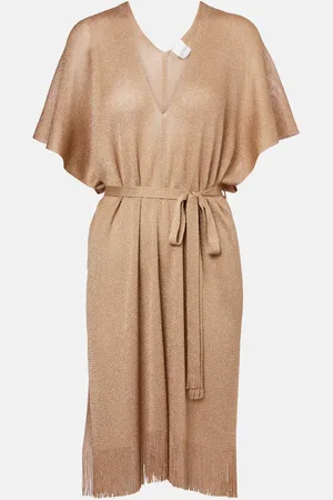 Max Mara Cover-up Donnola con flecos