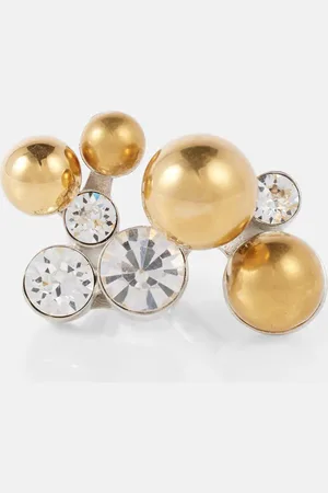 DRIES VAN NOTEN Anillo con cristales