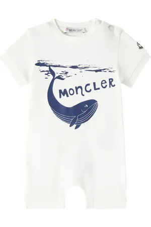 Moncler Bebé - body en mezcla de algodón