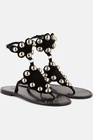 Isabel Marant Sandalias Velvee de ante con tachuelas