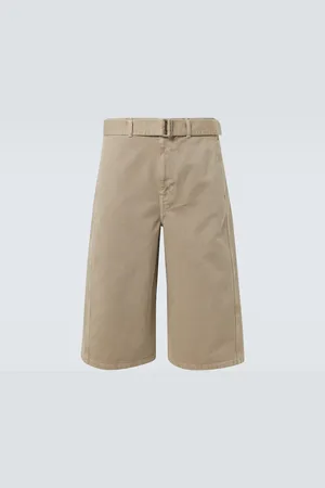 LEMAIRE Shorts Twisted en denim