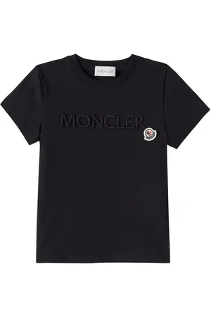 Moncler Camiseta en jersey de algodón con logo