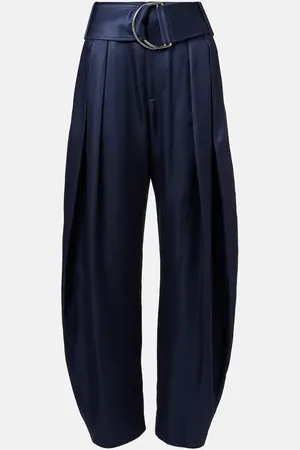 J.W.Anderson Pantalones barrel de tiro alto con cinturón