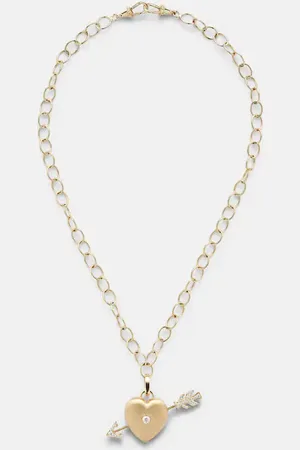 Marie Lichtenberg Collar Rosa de oro de 18 ct con diamantes