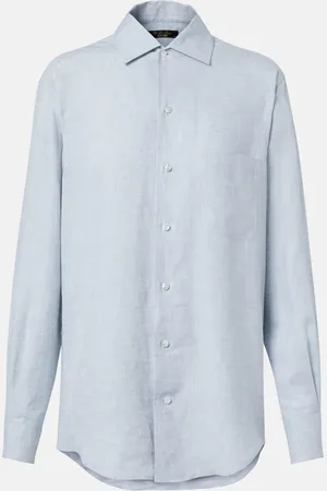 Loro Piana Camisa André de lino