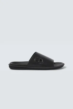 Giorgio Armani Sandalias de piel con logo