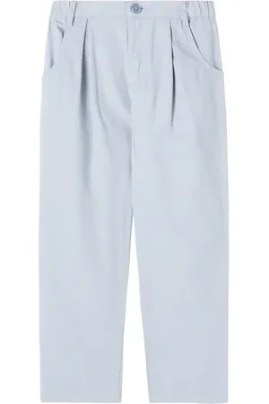 Konges Sløjd Konges Sløjd Pantalones rectos Frankie de algodón