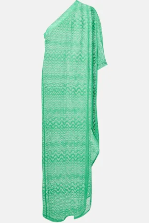 Melissa Odabash Vestido largo asimétrico Savannah