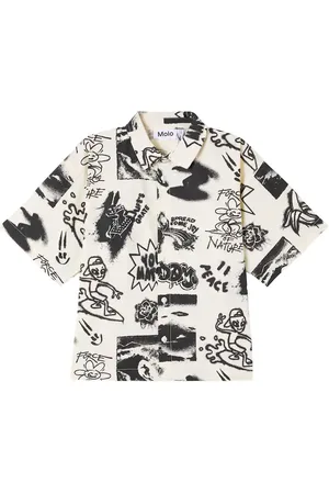 Molo Camisa Richie de algodón estampado