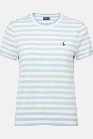 Ralph Lauren Camiseta acanalada en mezcla de algodón