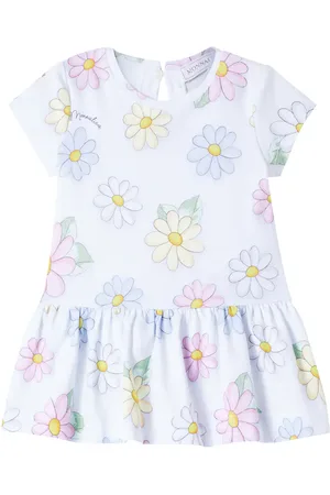 MONNALISA Bebé - vestido de jersey floral