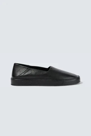 Giorgio Armani Zapatillas slip-on de piel