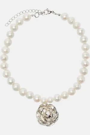 MAGDA BUTRYM Collar con colgante de perlas sintéticas