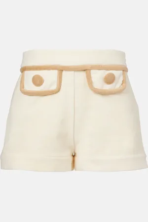 Adriana Degreas Shorts de felpa en mezcla de algodón