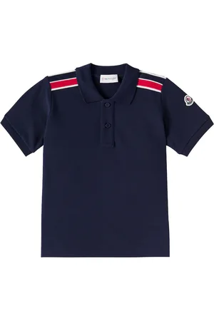 Moncler Polo de piqué de algodón